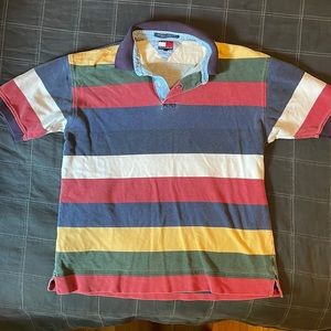 Vintage Tommy Hilfiger Striped Polo
